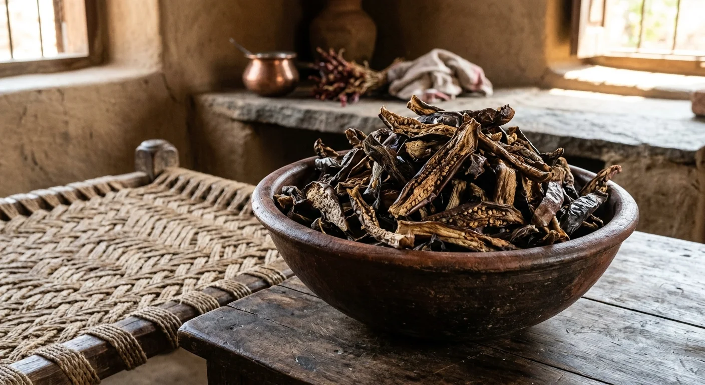 Dried Eggplant / Brinjal Strips (Baingan)