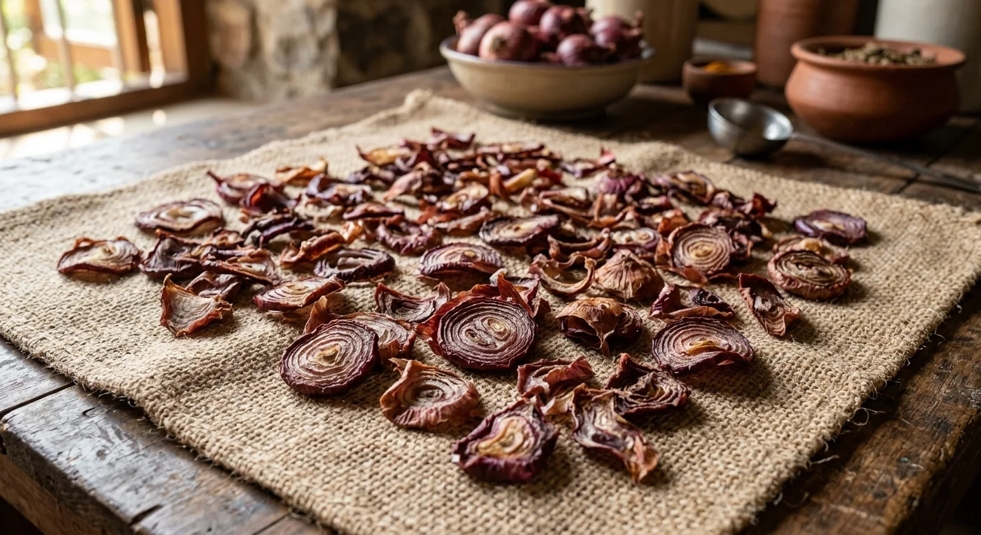 Sun-Dried Red Onion Slices (Pyaaz)